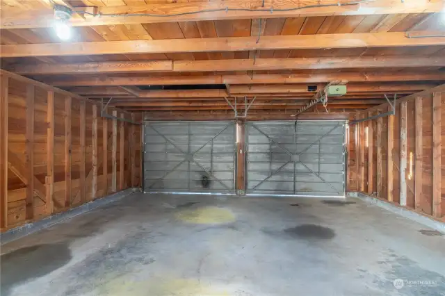 Large detached garage