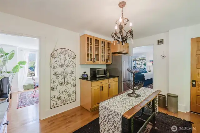 Kitchen towards Dining Room