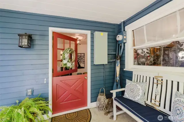 Entrance with Dutch Door