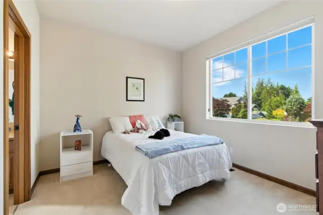 Bedroom #2 is ensuite!  It's like having two primary bedrooms, one on each end of the house.