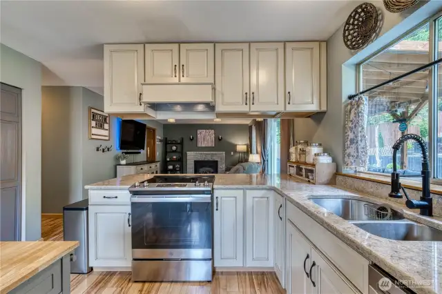 Stainless steel appliances