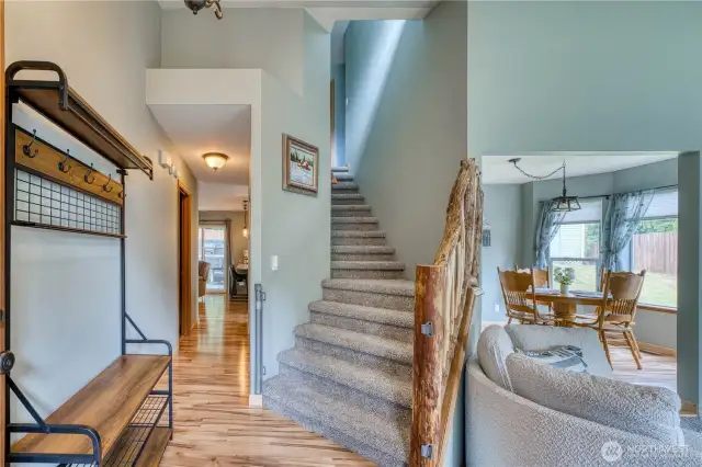 hand crafted railing