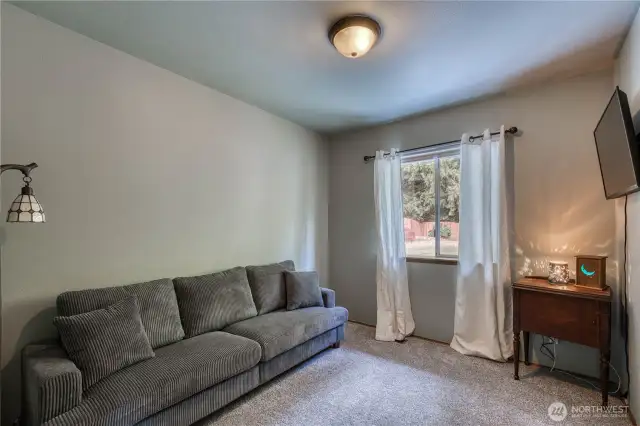 2nd bedroom with territorial views