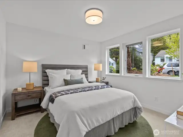 Convenient lower level 3rd bedroom