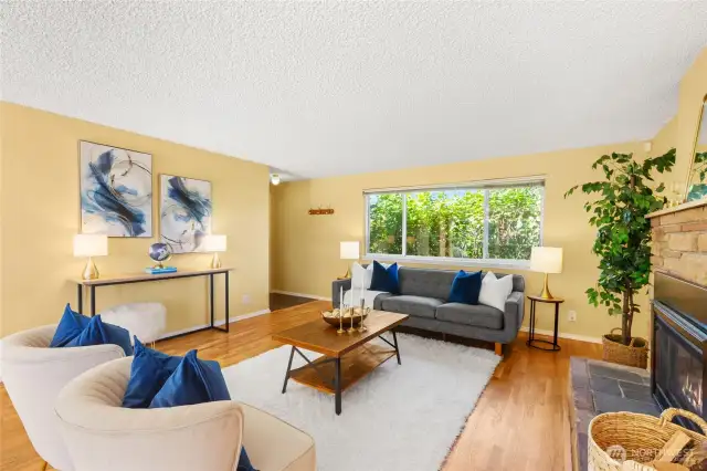 The home is comfortable year-round with natural light and nature views from every window.
