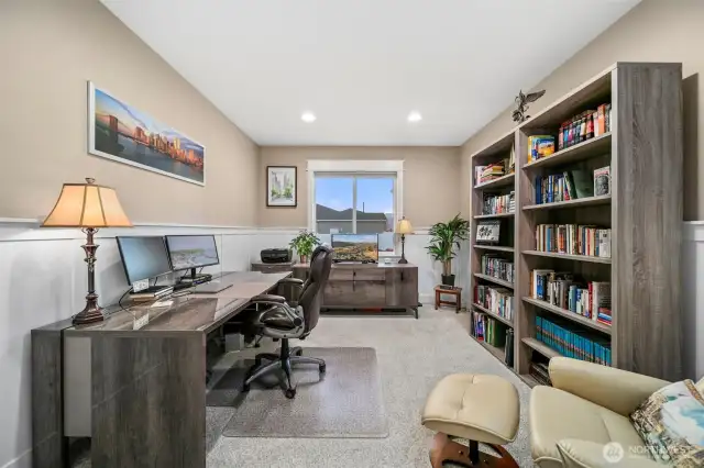 Dedicated office/den on main floor