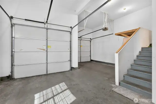 Oversized garage
