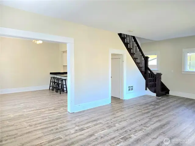Open inviting space.