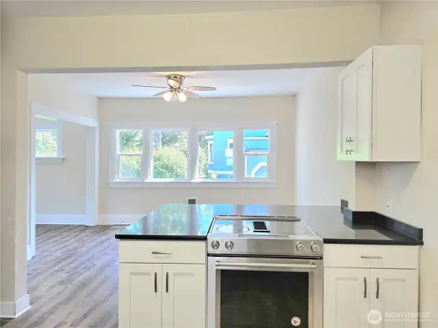 Granite Countertops & SS Range