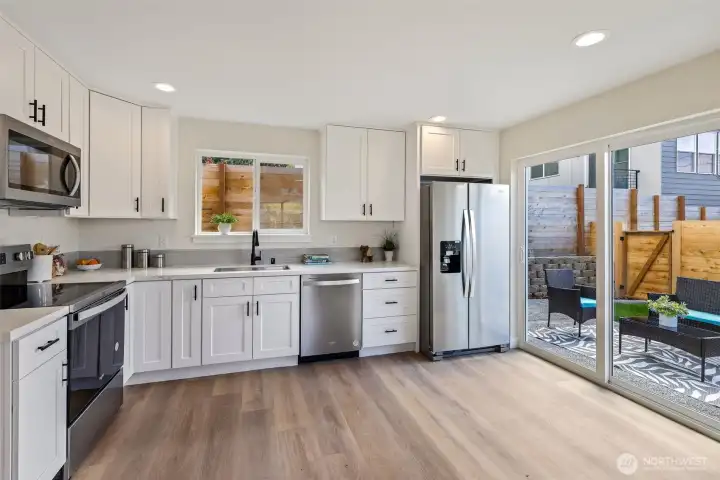 Wonderful space to cook in.