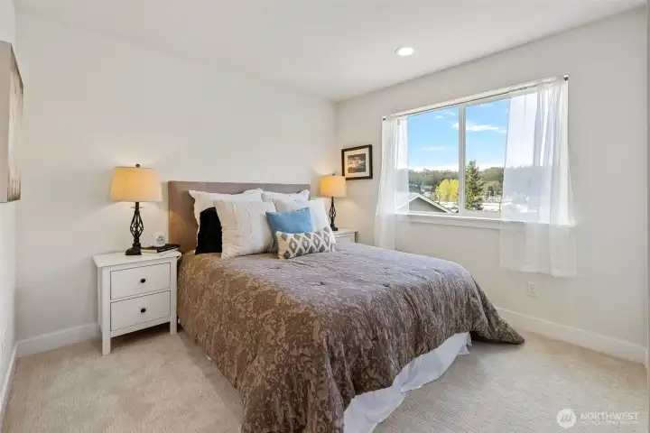 Primary Bedroom with Western Exposure