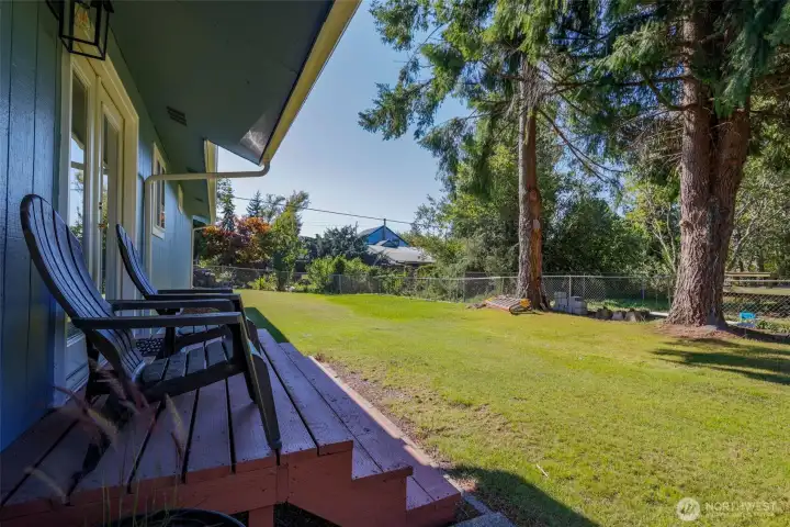 West deck.
