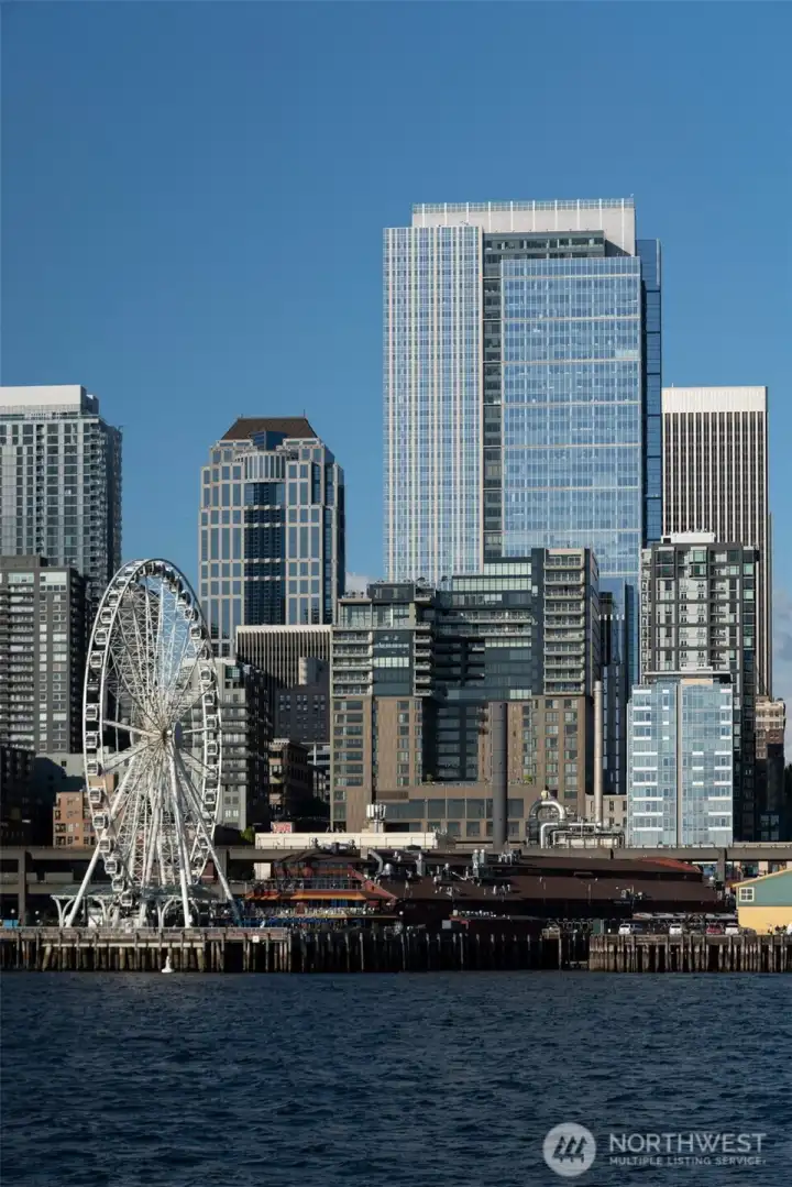 Four Seasons Hotel & Private Residences as seen from Elliott Bay