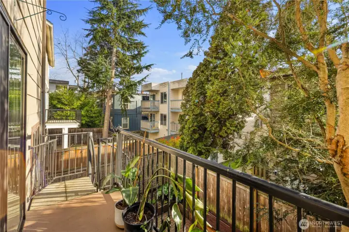 Nice deck located off main living