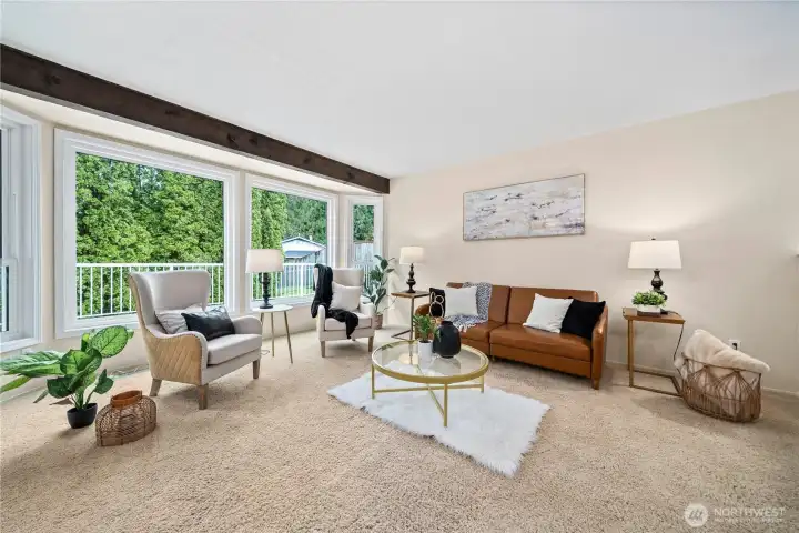 Formal living is perfect for hosting, gathering, and relaxing!