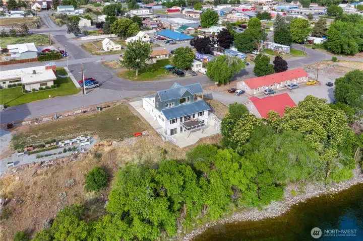 From high above, this structure stands tall and is a landmark in its own right!