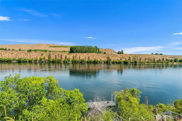 You can almost see the River gently moving....