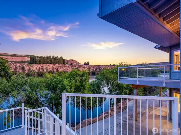 No matter the time of day, this location cannot be beat!