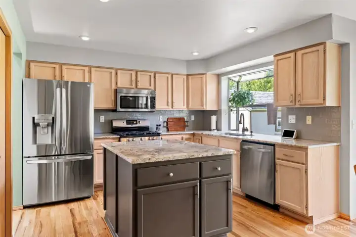 Kitchen with Granite countertops Kitchen with Granite countertops