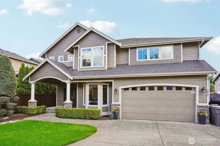 Exterior of house
