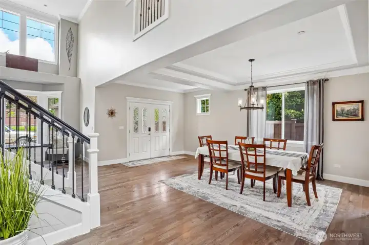 Formal dining area