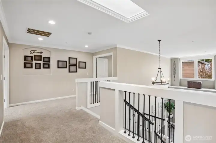 open to main floor