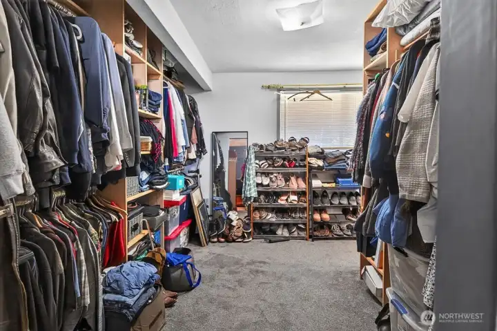 Massive Walk-In Closet
