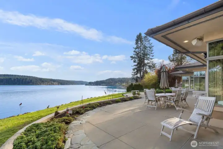 15283 Gibralter Rd patio to soak in the sun and bay views