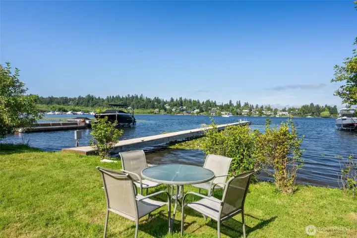 Tucked in the protected enclave of Yarrow Bay Tucked in the protected enclave of Yarrow Bay