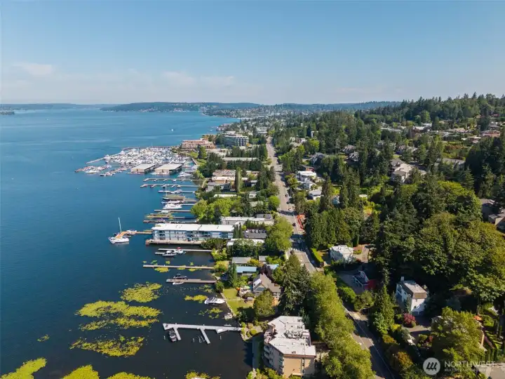 2 minutes to Carillon Point and another 5 to downtown Kirkland 2 minutes to Carillon Point and another 5 to downtown Kirkland
