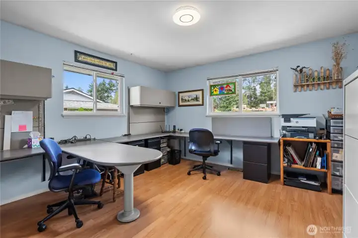 Large 3rd Bedroom used currently as a office