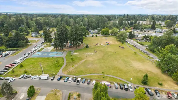 Walking distance to neighborhood park.