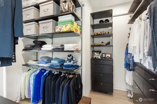 Customizable closet systems cater to your every need, ensuring organization tailored just for you!