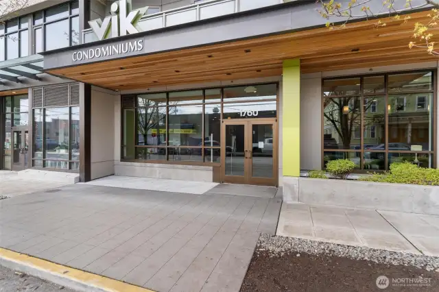 Live Ballard lifefyle at THE VIK!  Look for this  Covered Secure entry off NW 56th St.