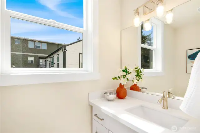 Powder room.