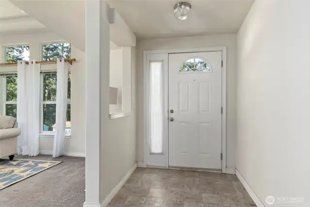 The foyer.