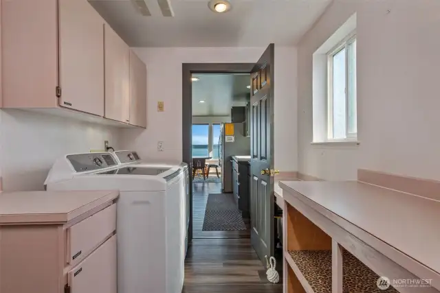 Laundry Room/Access to Garage right off of the garage