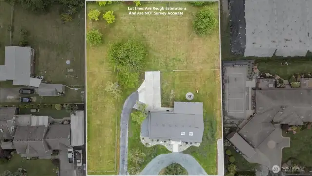 Ariel views of the property.