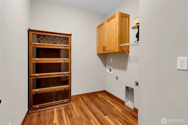 The laundry room