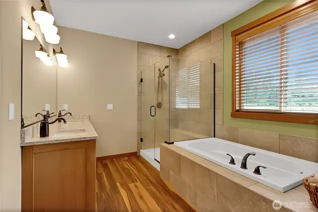 Five Piece bath!