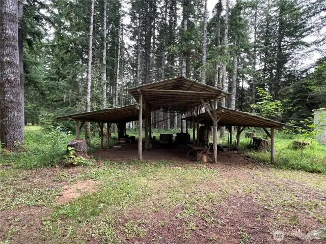 RV storage , wood storage or garden & lawn equipment.