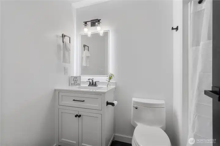 Primary Bathroom. Fully updated.