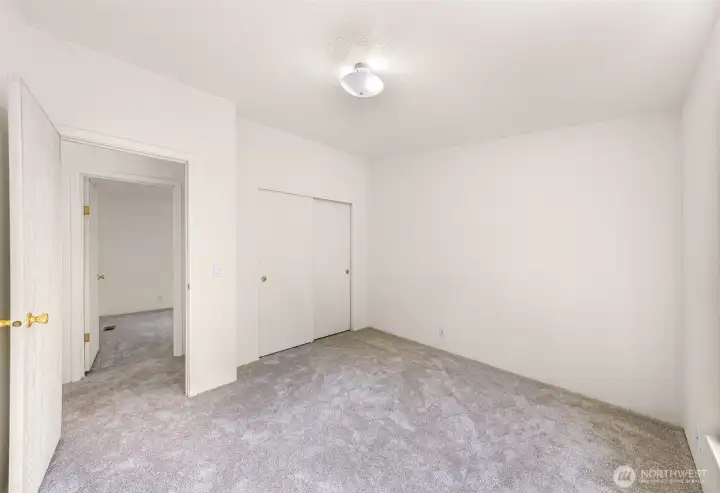 large closets in both additional big bedrooms