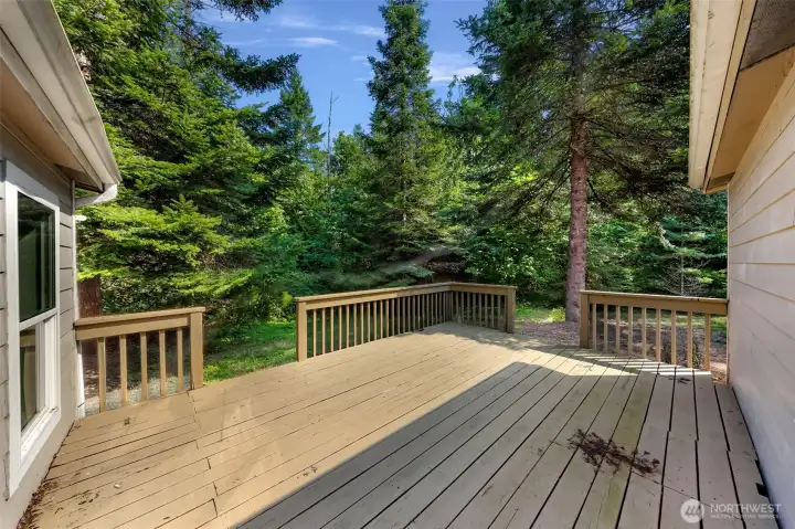 private back deck/Lanai