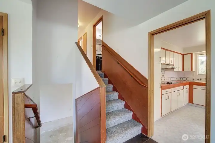 STAIRS UP TO SECOND FLOOR