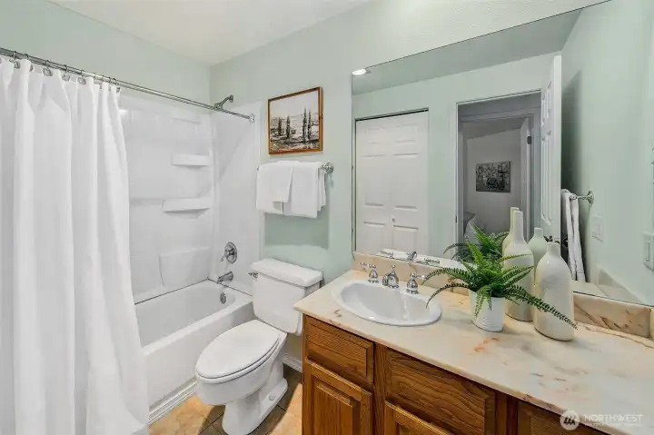 Guest full bathroom