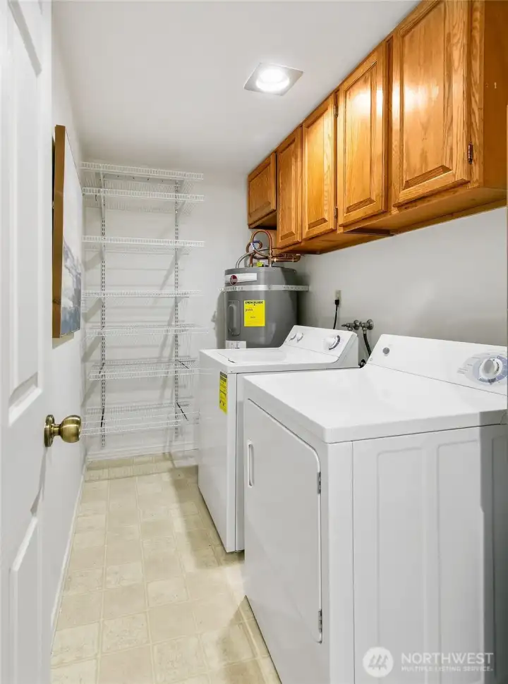 In unit laundry room