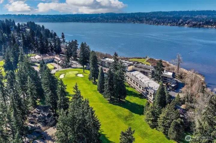 Enjoy the view of surrounding Inglewood Golf Club + beautiful 1926 built clubhouse!