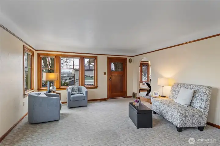 Coved ceilings for the vintage charm