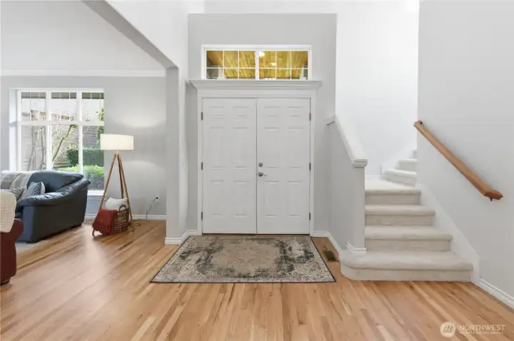 Spacious & Open & Light Filled Entry